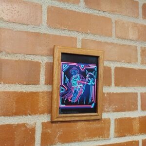 Neon Doc Holiday Art Print By Neon Nicho